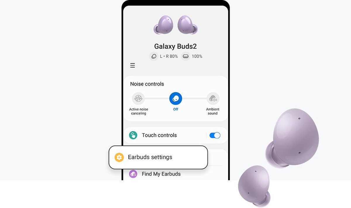Samsung Galaxy Buds 2 Violet