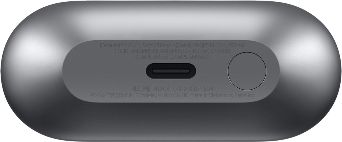 Wat vinden we goed aan de Samsung Galaxy Buds 3 Draadloze Oordopjes Antraciet Grijs