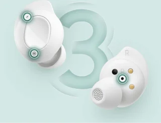 Samsung Galaxy Buds FE oortjes - Wit