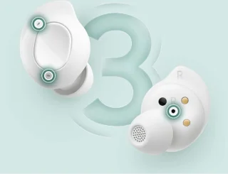 Samsung Galaxy Buds FE oortjes - Wit