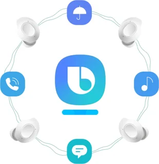 Samsung Galaxy Buds FE oortjes - Wit