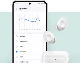 Samsung Galaxy Buds FE oortjes - Wit