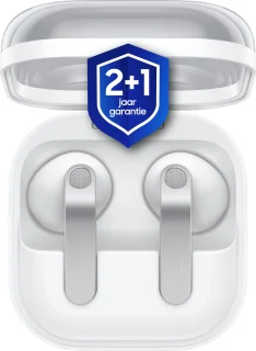 De Samsung Galaxy Buds4 draadloze oordopjes - wit in één oogopslag