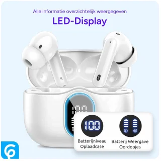 SBG Draadloze Bluetooth 5.3 Oordopjes Wit