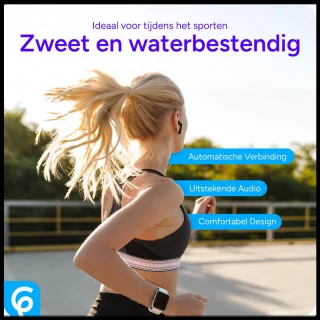 SBG Draadloze Bluetooth 5.3 Oordopjes Zwart