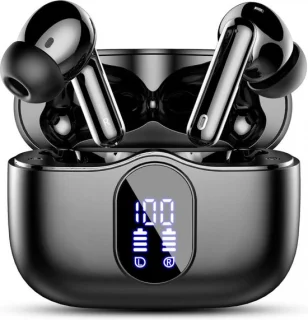 SBG Draadloze Bluetooth 5.3 Oordopjes Zwart