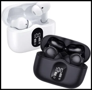 SBG Duo Pack Draadloze Bluetooth 5.3 Oordopjes Zwart & Wit