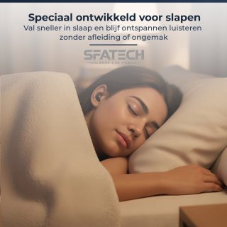 Wat vinden we goed aan de SFATECH Sleeping Buds TWS-001 - Slaap oordopjes