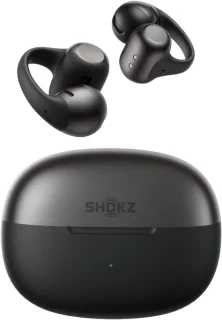 Shokz OpenDots 2 open-ear clip-on oortjes zwart