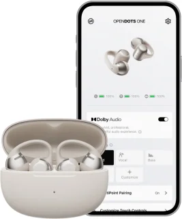 Shokz OpenDots ONE – Draadloze clip-on oordopjes