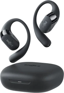 Shokz OpenFit 2 Draadloze Open-Ear Sporthoofdtelefoon Zwart