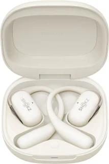 Shokz OpenFit 2 Draadloze Sporthoofdtelefoon Beige