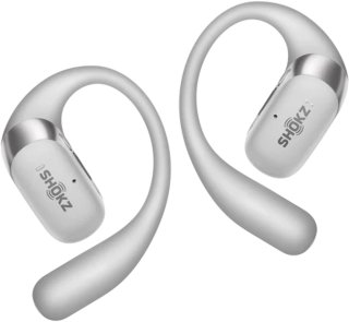 Shokz OpenFit 2+ Draadloze Sporthoofdtelefoon Grijs