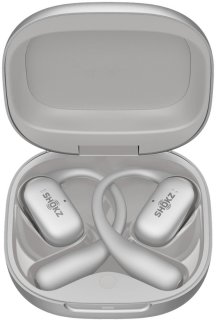 Shokz OpenFit 2+ Draadloze Sporthoofdtelefoon Grijs