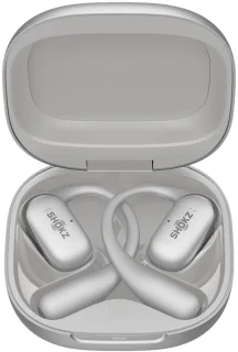 Shokz OpenFit 2+ Draadloze Sporthoofdtelefoon Grijs
