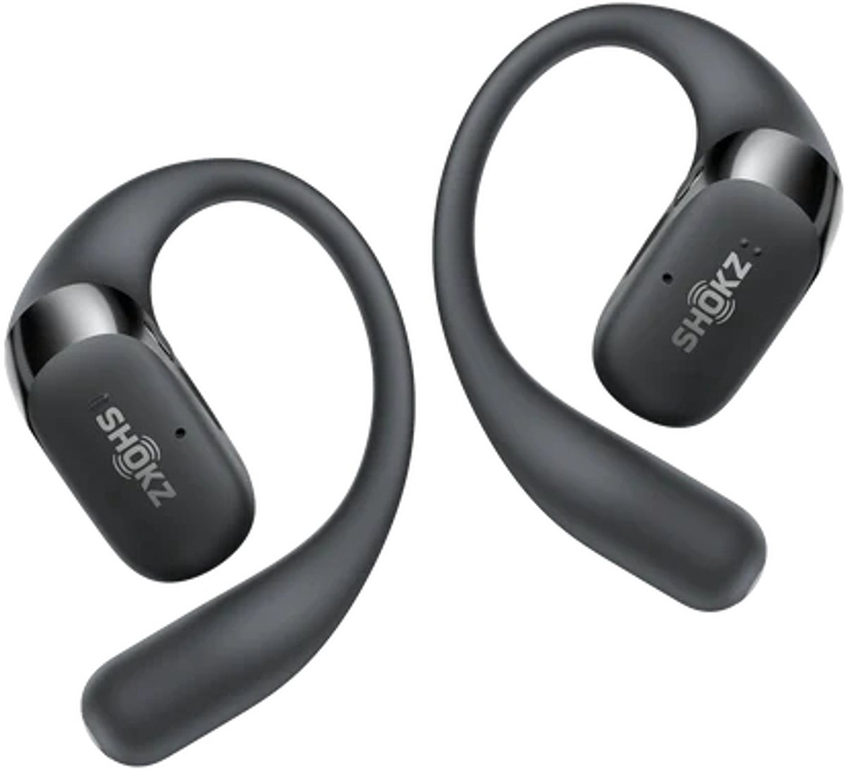 Shokz OpenFit 2+ Sporthoofdtelefoon Zwart