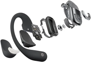 Shokz OpenFit 2+ Sporthoofdtelefoon Zwart