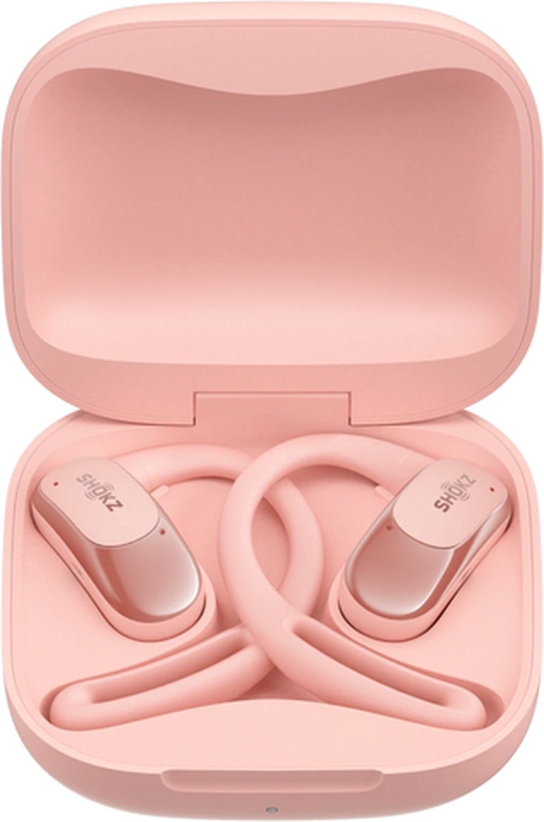 Shokz OpenFit Air Draadloze Sporthoofdtelefoon Roze