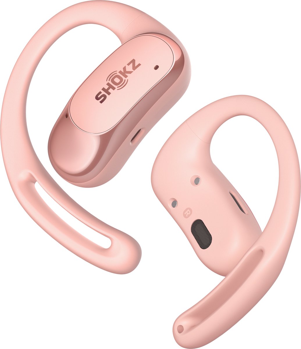 Shokz OpenFit Air Draadloze Sporthoofdtelefoon Roze
