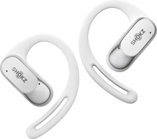 Shokz OpenFit Air Draadloze Sporthoofdtelefoon Wit