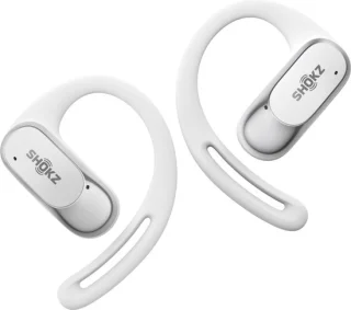 Shokz OpenFit Air Draadloze Sporthoofdtelefoon Wit