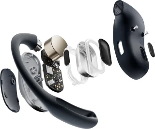 Shokz OpenFit Air Sporthoofdtelefoon Zwart