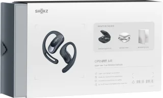 Shokz OpenFit Air Sporthoofdtelefoon Zwart