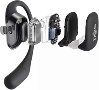 Shokz OpenFit Sporthoofdtelefoon Zwart