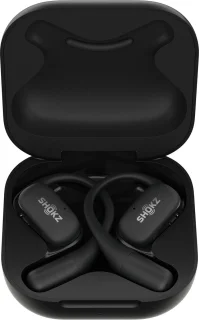 Shokz OpenFit Sporthoofdtelefoon Zwart