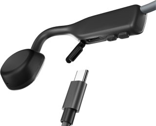 Shokz OpenMove Sporthoofdtelefoon Grijs