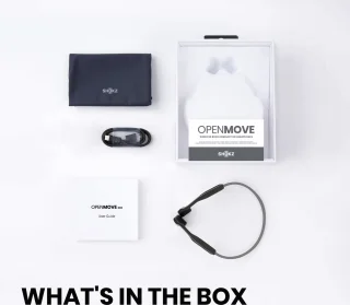 Shokz OpenMove Sporthoofdtelefoon Grijs