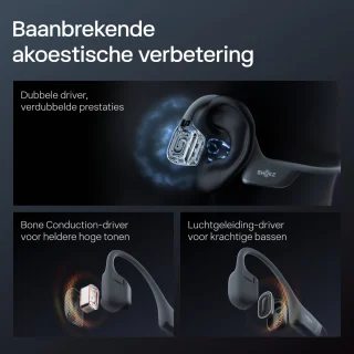 Shokz OpenRun Pro 2 Mini Sporthoofdtelefoon Zwart