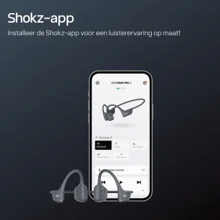 Shokz OpenRun Pro 2 Sporthoofdtelefoon Zwart