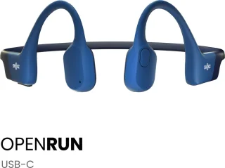 Shokz OpenRun USB-C Sporthoofdtelefoon Blauw
