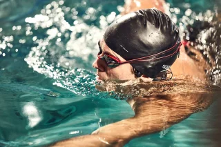 Shokz OpenSwim Sport Hoofdtelefoon Zwart