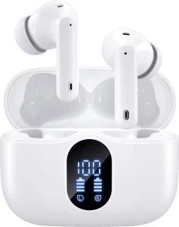 Siltcon SoundWave Pro 1 Draadloze Bluetooth Oordopjes Wit