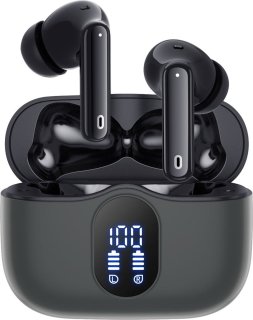 Siltcon SoundWave Pro 1 Draadloze Bluetooth Oordopjes Zwart