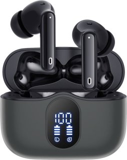 Siltcon SoundWave Pro 1 Draadloze Bluetooth Oordopjes Zwart