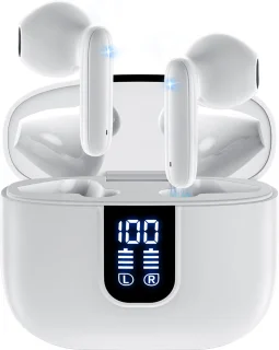 Siltcon SoundWave Pro 2 Draadloze Oordopjes Wit