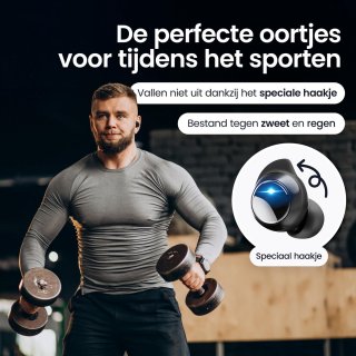 Siltcon Soundwave Pro 3 Sport Bluetooth Draadloze Oordopjes