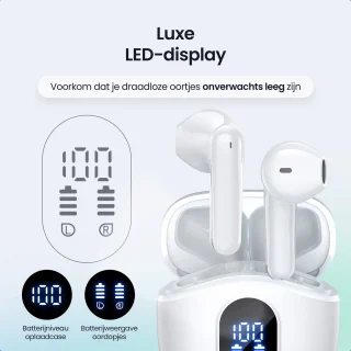 Siltcon SoundWave Pro 4 Draadloze Oordopjes Wit Bluetooth 5.4