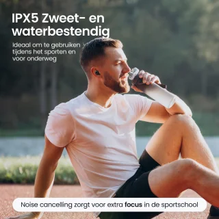 Siltcon® SoundWave Pro Volledig draadloze oordopjes