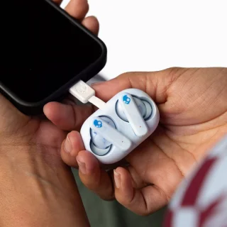 Skullcandy Eco Buds True Wireless Oordopjes Wit/Blauw