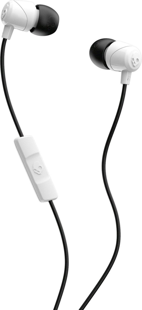 Skullcandy JIB In-ear oordopjes met microfoon Wit/Zwart