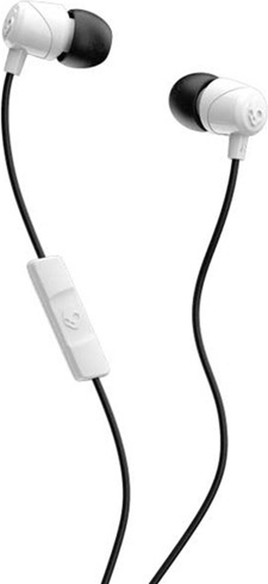 Skullcandy JIB In-ear oordopjes met microfoon Wit/Zwart