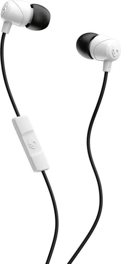 Skullcandy JIB In-ear oordopjes met microfoon Wit/Zwart