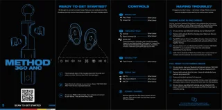 Skullcandy Method 360 ANC Draadloze Oordopjes Bruin