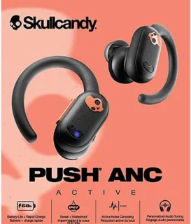 Skullcandy Push Active ANC True Wireless Oranje/Zwart