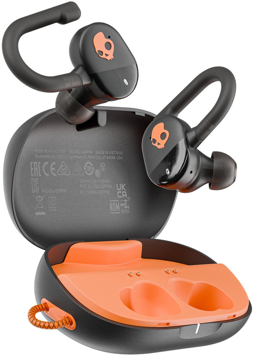 Skullcandy Push Play Active True Wireless Zwart