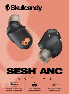Skullcandy Sesh ANC Draadloze In-ear Oordopjes Zwart
